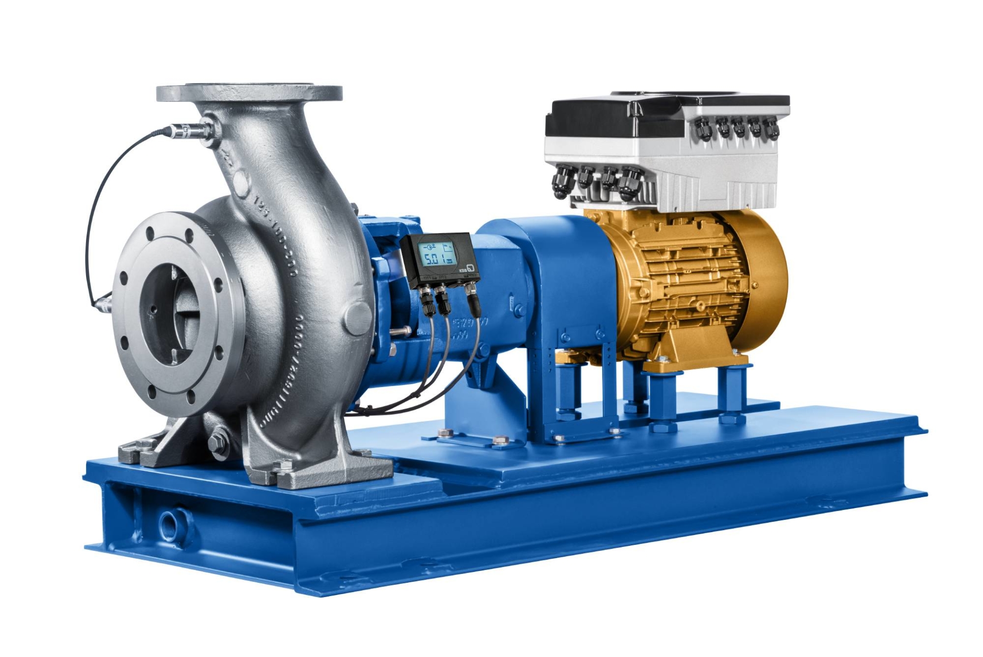 MegaCPK Pumpe mit Grundplatte